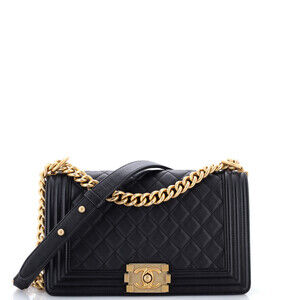 Chanel Old Medium Boy Flap Bag